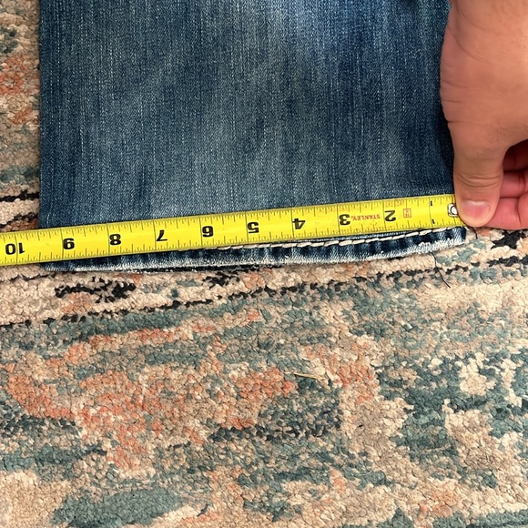 Women’s rock revival jeans, Elaina boot cut 30×33 - Picture 3 of 11